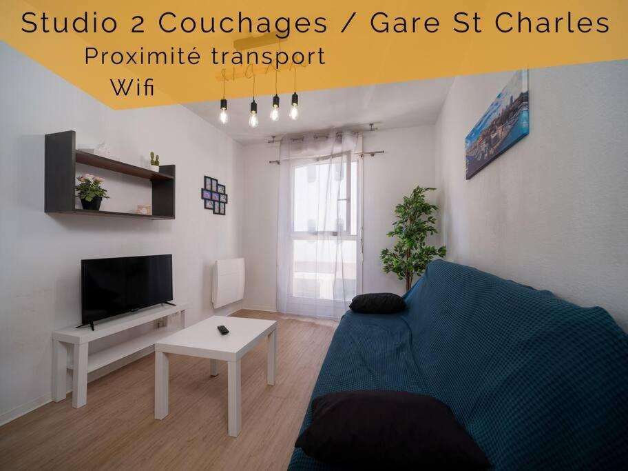 Appartement Tout Equipe A 5 Min De La Gare St Charles Marsilya Dış mekan fotoğraf